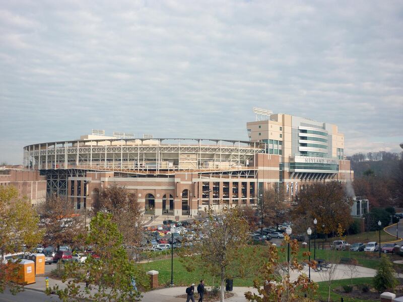 7. The Neyland Stadium at Knoxville, Tennessee, can seat 102,455. Wikimediacommons
