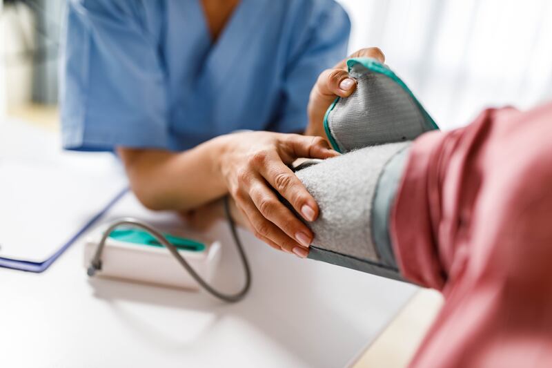 A major UAE study has sounded the alarm over widespread high blood pressure among the Emirati population. Getty Images