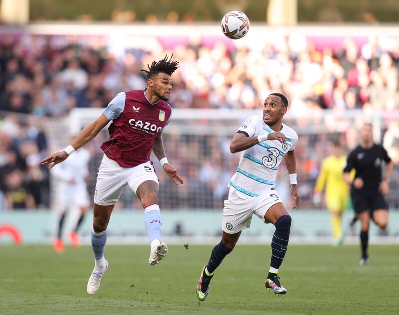 Tyrone Mings - 3. It could hardly have gone worse in front of watching England manager Gareth Southgate. Howler of a misjudged header to gift first goal to Mount and then gave away free kick from which second goal was scored. Dreadful day at the office. Getty 