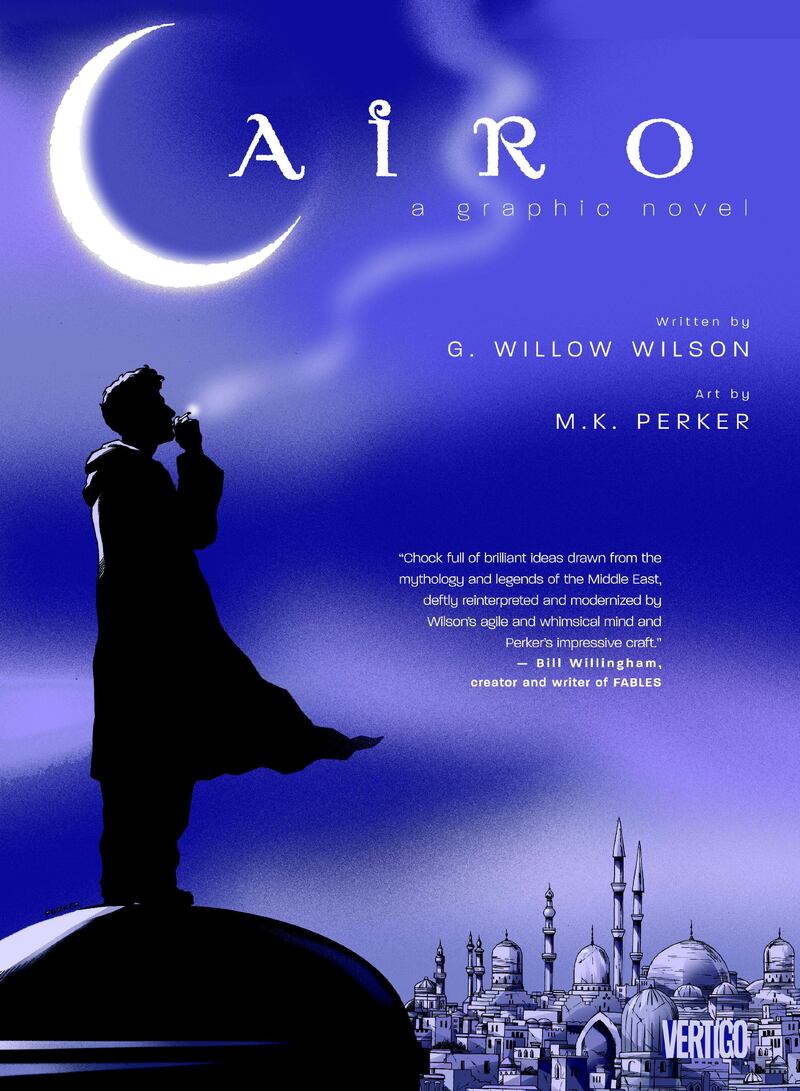 'Cairo' by G Willow Wilson is an urban fantasy set in the city, where a set of unlikely characters are in search of an artefact of formidable power - a jinn trapped in a stolen hookah. Photo: G Willow Wilson
