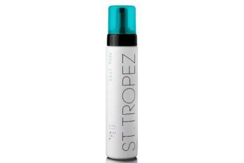 A handout photo of St Tropez Self Tan Mousse (Courtesy: Harvey Nichols)