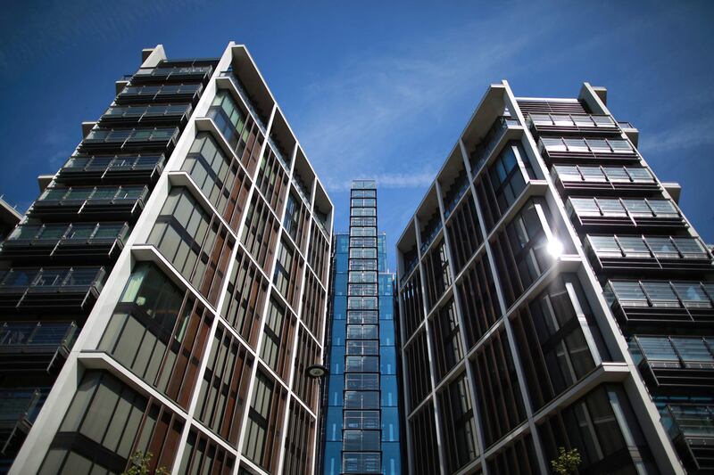 One Hyde Park reflects the sunshine in Knightsbridge. Peter Macdiarmid / Getty Images