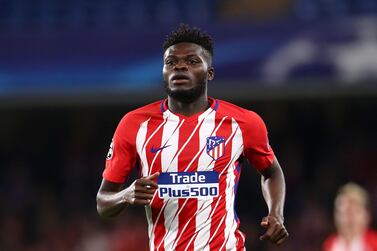 Thomas Partey won the Europa League and played in the Champions League final at Atletico Madrid. PA