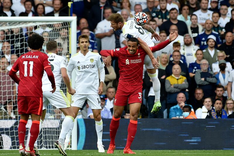 Joel Matip - 8. The centre back was so unconcerned with the attacking threat that he ranged upfield regularly. One of the excursions into the Leeds half led to the first goal. AP