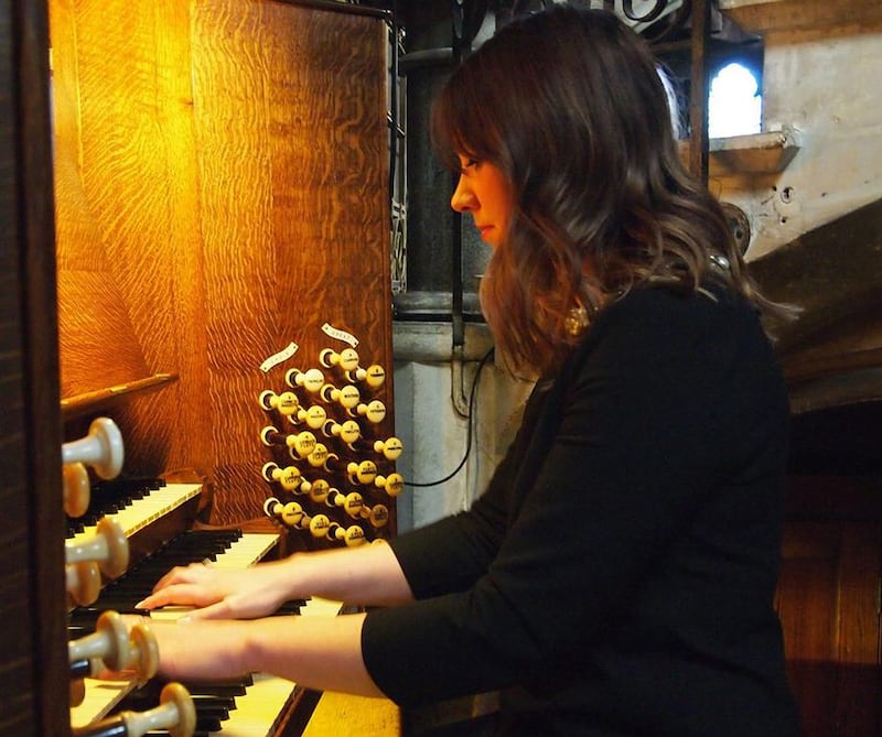 Experimental musician Claire M Singer is a music director at Union Chapel, London, home of Henry Willis’s majestic 1877 pipe organ, which features on her album Solas. Courtesy Martin Gray.
