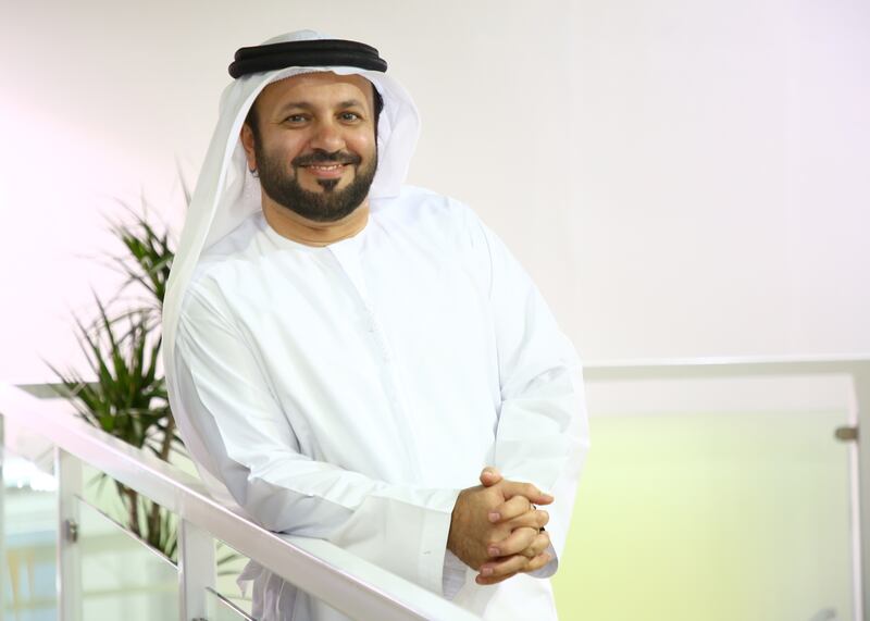 Abdulmonem Al Marzooqi, the deputy chief executive of Elite Agro and managing director for agriculture. Mr Al Marzooqi said the sighting of the birds made the company proud. Courtesy Elite Agro