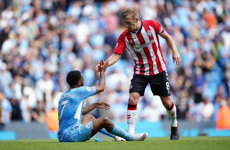James Ward-Prowse 6 - The midfielder was never going to have the space he normally gets but looked assured in the middle of the park. Couldn’t find a target with a number of crosses that were sometimes hit in hope. PA