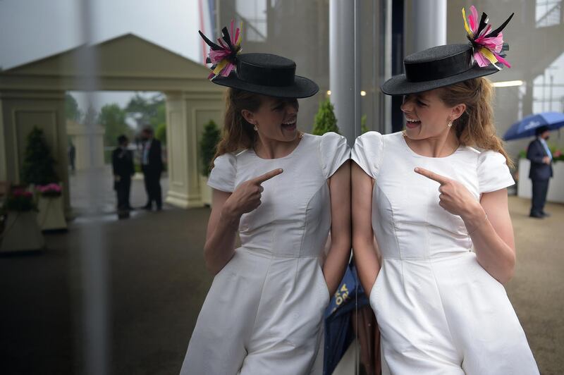 Rosie Tapner poses during Royal Ascot 2021 at Ascot Racecourse in Ascot, England. Getty Images