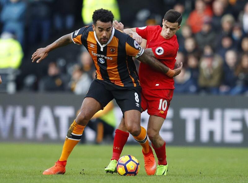 Hull City's Tom Huddlestone. Phil Noble / Reuters