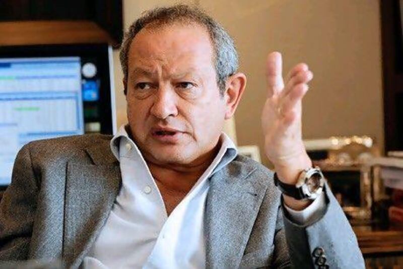 Naguib Sawiris is the head of one of Egypt's richest families. Dana Smillie for The National