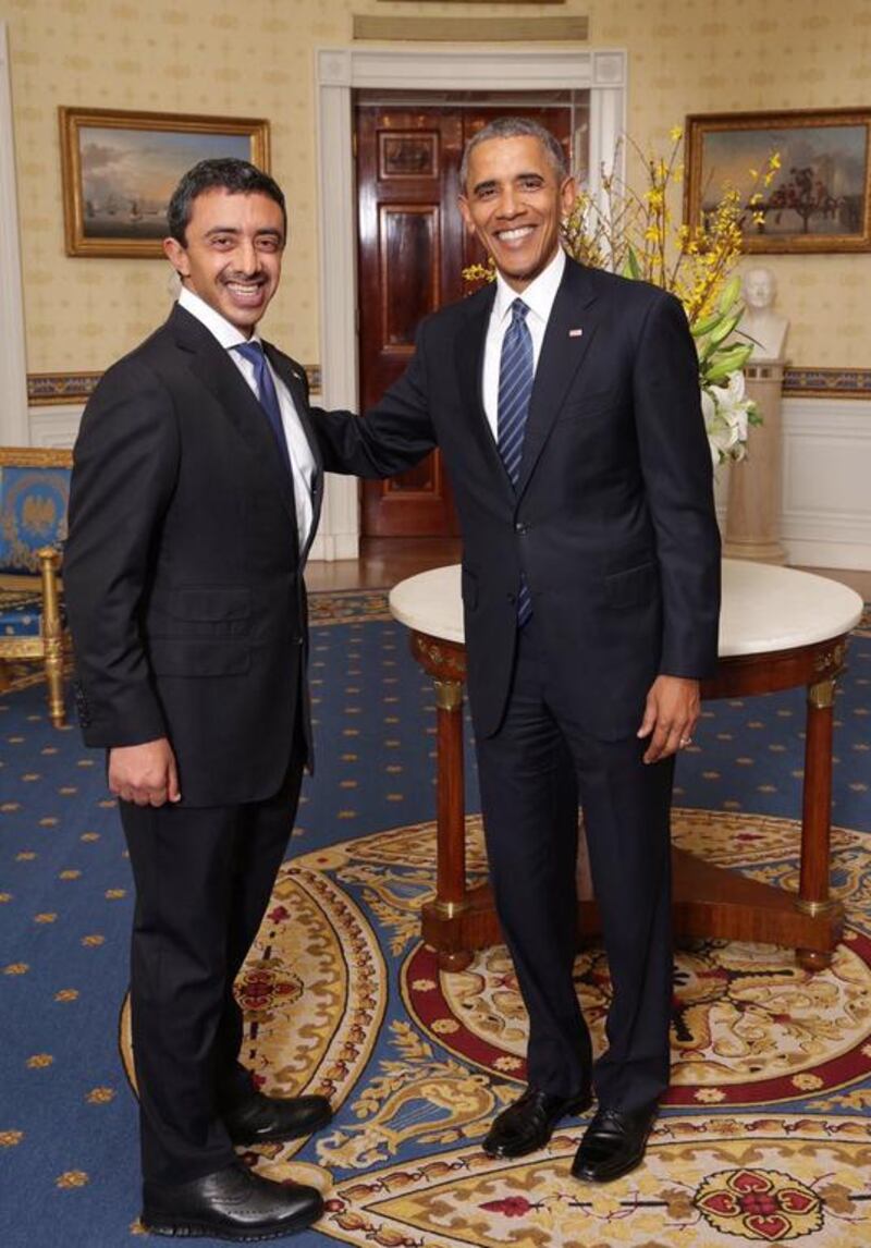   Sheikh Abdullah bin Zayed heads UAE delegation to the Nuclear Security Summit in Washington on April 1, 2016 (Wam)