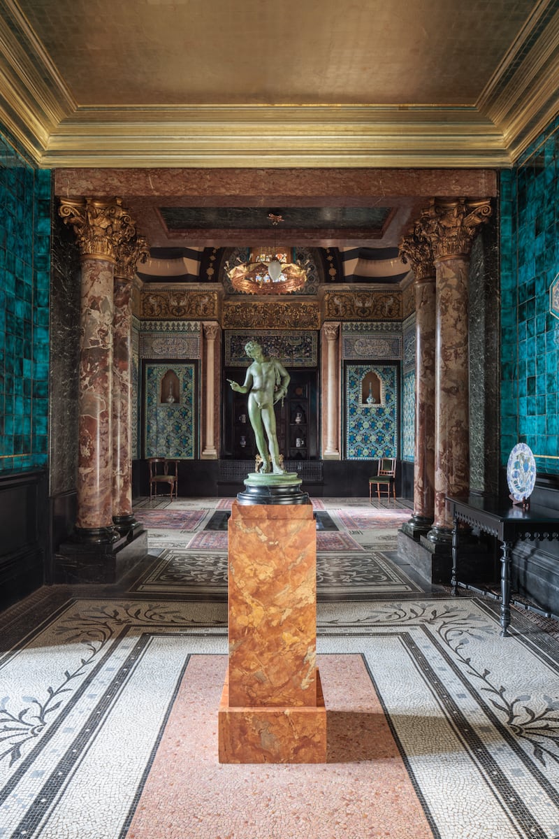  Lord Frederic Leighton had a range of interests, from Arab motifs to old master paintings, to his exquisitely rendered canvases. Photo: Dirk Lindner / Leighton House