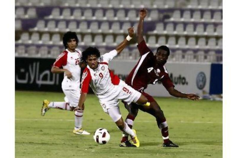 There is criticism that Al Ain, where UAE played Qatar recently in a friendly in front of empty stands, is not a venue central to all fans.