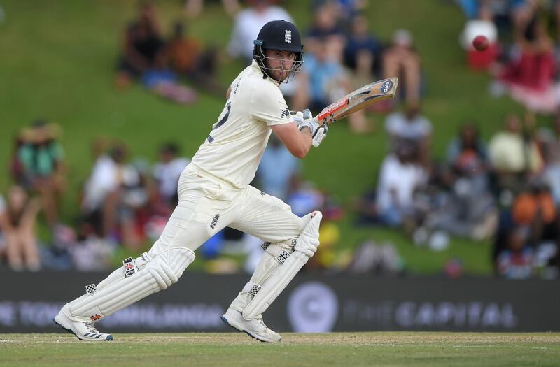 CENTURION, SOUTH AFRICA - DECEMBER 28: England batsman Dominic Sibley picks up runs during Day Three of the First Test match between England and South Africa at SuperSport Park on December 28, 2019 in Pretoria, South Africa. (Photo by Stu Forster/Getty Images)