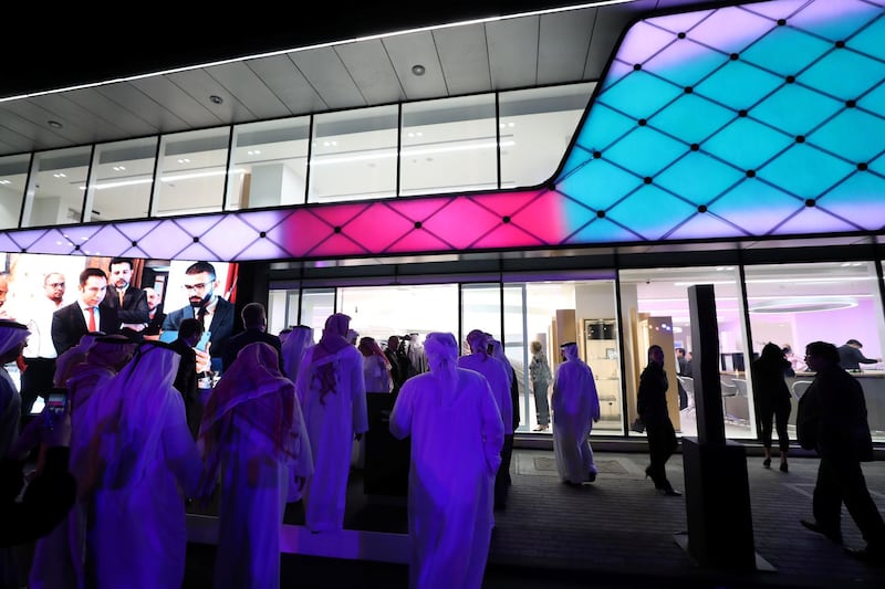 Abu Dhabi, United Arab Emirates - Reporter: Simon Wilgress-Pipe: The opening of the new Bentley Emirates showroom. Tuesday, January 21st, 2020. Abu Dhabi. Chris Whiteoak / The National