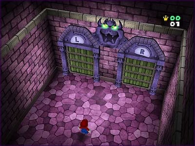 Mario Party 4's Doors of Death is extremely challenging despite its simple concept. Photo: Nintendo