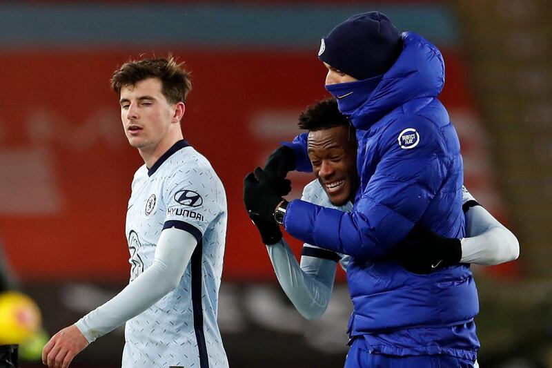 Callum Hudson-Odoi (Giroud, 62) 7 – Stretched the home defence after coming on but looked as adept defending as he did in the attacking third.  AFP