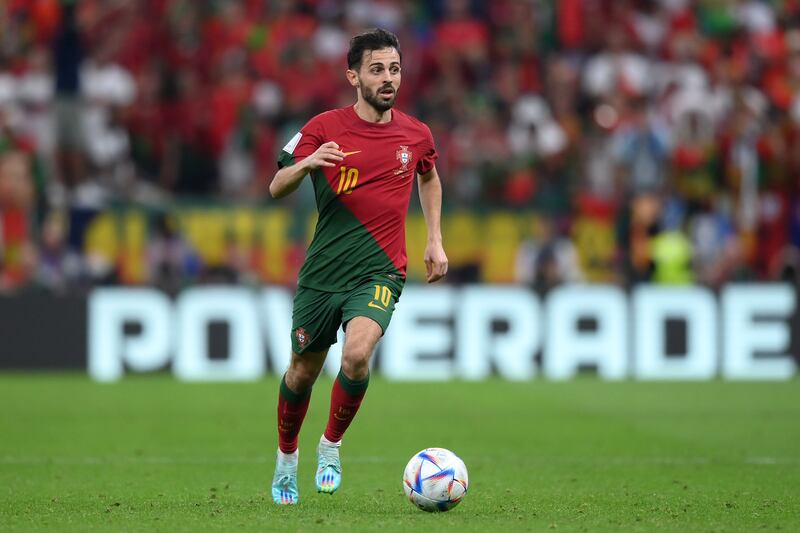 Bernardo Silva 7 - Often looked to play positively and was able to thread his teammates into promising areas on several occasions. A bright display from the Manchester City midfielder who was difficult to mark. Getty