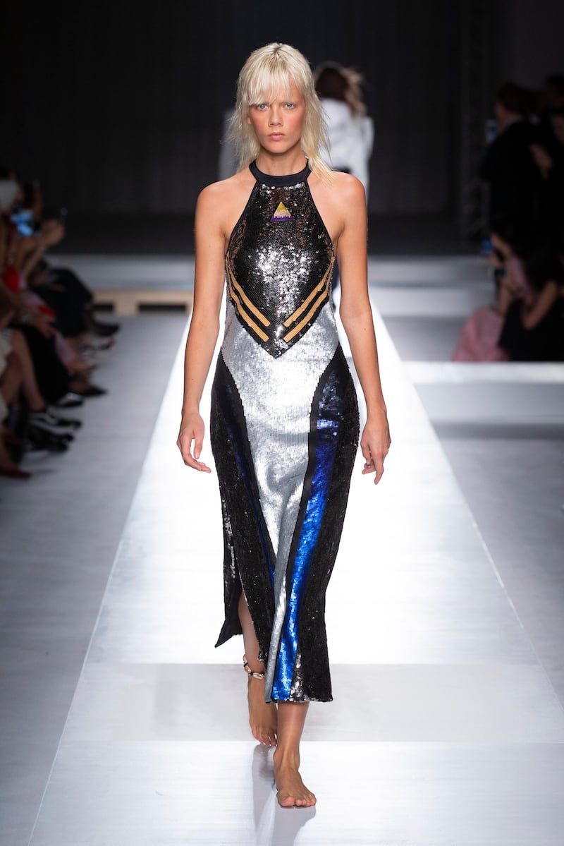 Sequins are big news for spring-summer 2019. Courtesy Sportmax