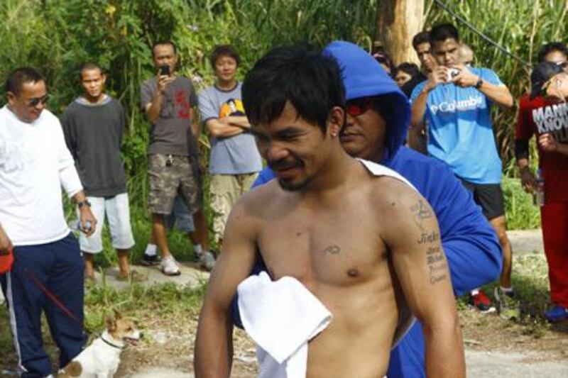  Manny Pacquiao story -- Extra image submitted  Buboy-- Michael Young / The National 
