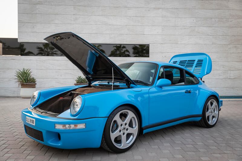 The model is called RCT, or Ruf Carrera Turbo. Antonie Robertson / The National