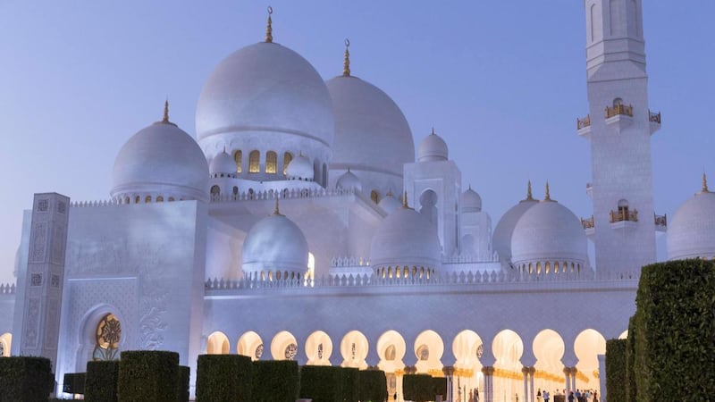Sheikh Zayed Grand Mosque in Abu Dhabi. The Islamic New Year will be marked with a public holiday for the private sector