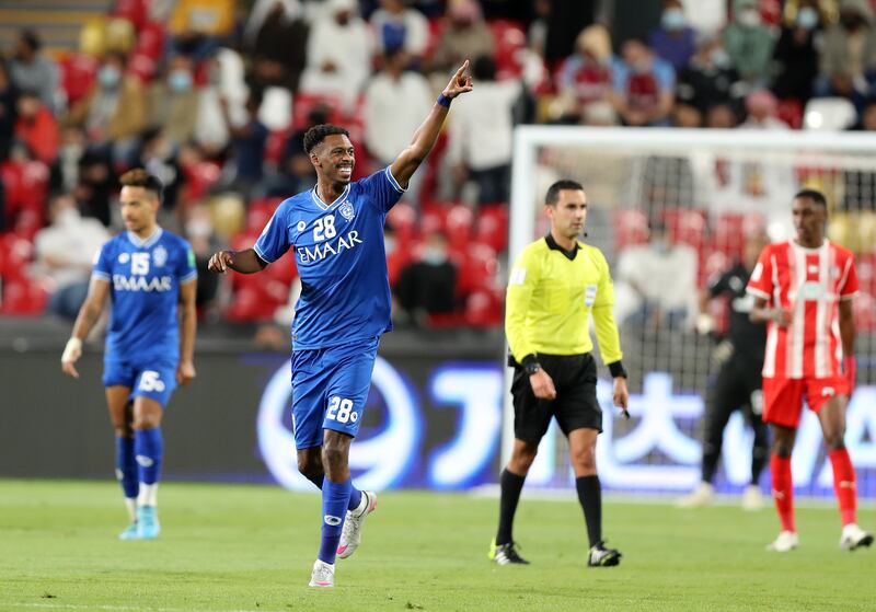 Al Hilal's Mohamed Kanno against Al Jazira and Al Hilal in the Fifa Club World Cup at the Mohammed bin Zayed Stadium in Abu Dhabi. All images Chris Whiteoak / The National