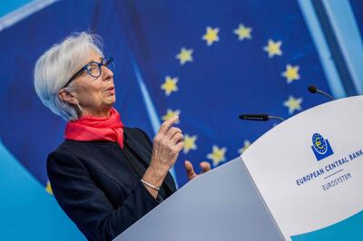 ECB President Christine Lagarde says the resilience of the currency has helped to unite Europeans. AFP