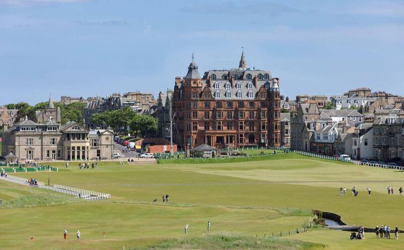 Hamilton Grand, a collection of 26 private residences overlooking the 18th hole on the St Andrews Old Course and adjacent to the revered 255-year-old Royal & Ancient Golf Club, offers the most coveted addresses in the world of golf.  Courtesy Hamilton Grand