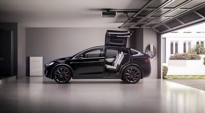 The Tesla MX that Jamie and Noah travelled in. Jamie Lafferty