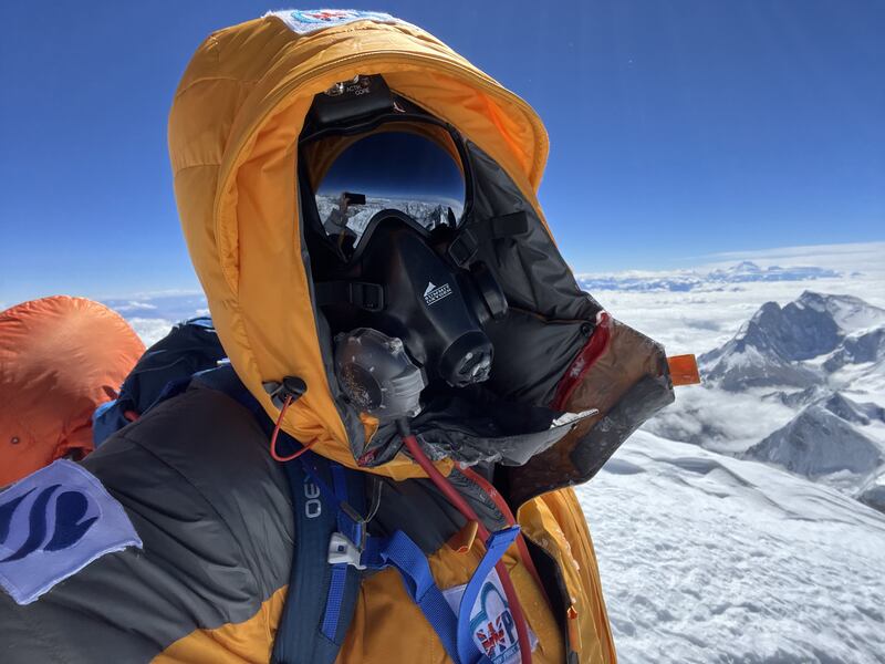 Climber Akke Rahman, who is thought to be the first British Muslim to scale Everest, has said his achievement has 'still not sunk in yet'. PA