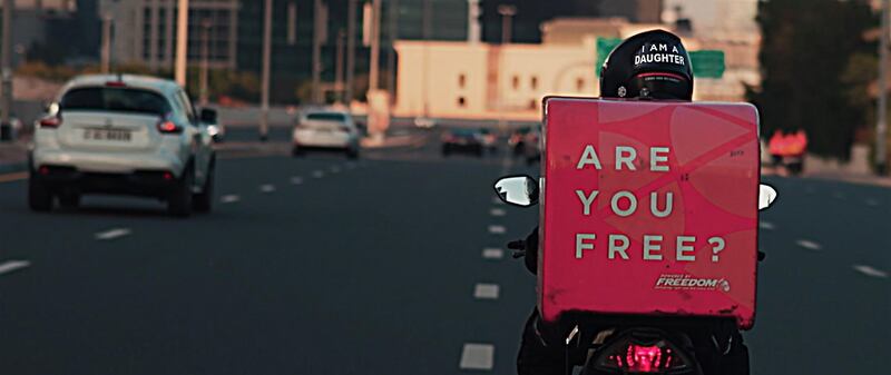 UAE’s 1st Female Food Delivery Driver