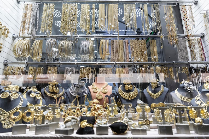 The gems and jewellery sector in India has received a boost in exports to the UAE since the countries signed their historic trade agreement in February 2022. Antonie Robertson / The National
