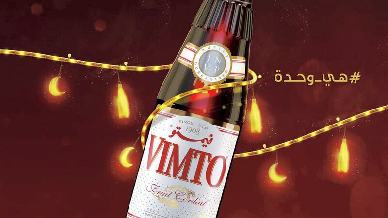 A Vimto advertisement released to promote the popular cordial during the month of Ramadan. Photo: Vimto