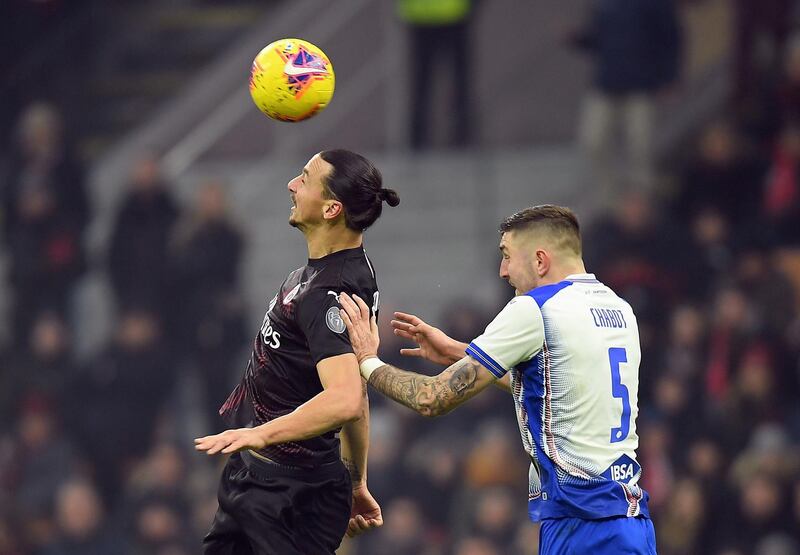 Zlatan Ibrahimovic and Julian Chabot. Reuters