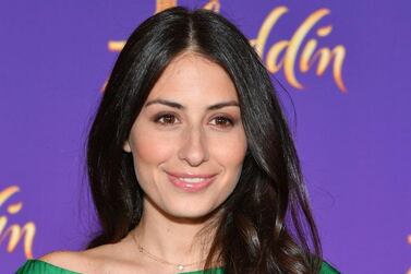 Hiba Tawaji at the Paris premiere of Aladdin. Photo: Getty 