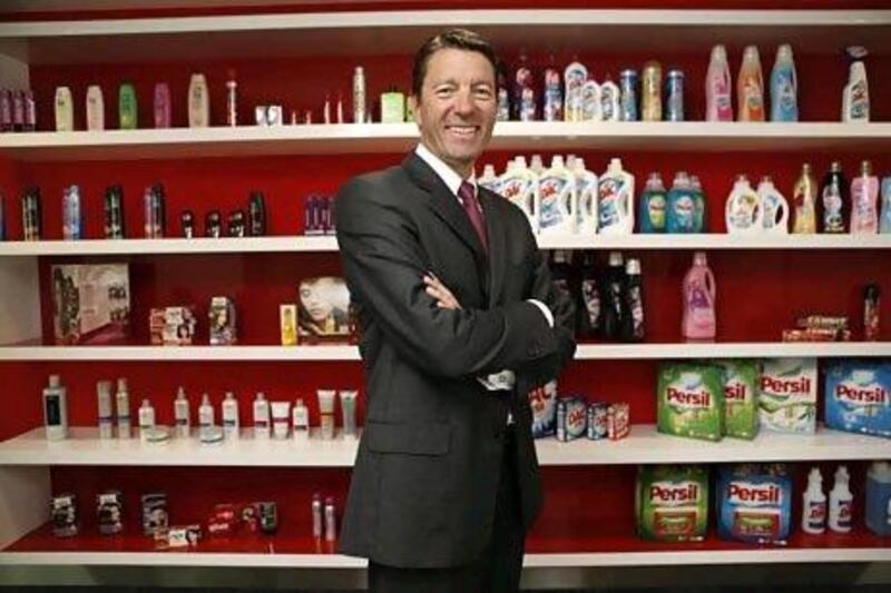 Kasper Rorsted, the chief executive of Henkel, says it is important that leadership be visible.Antonie Robertson / The National