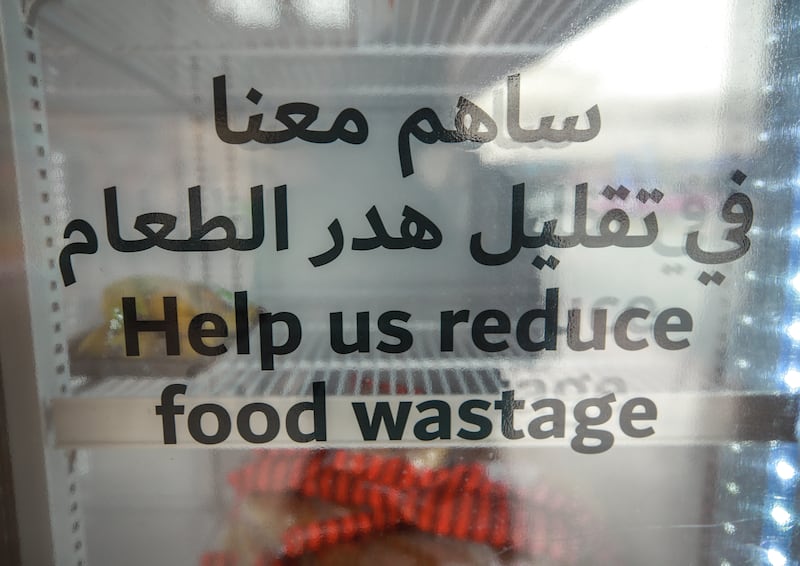 The UAE Food Bank at Lulu Village, Muhaisnah 4 in Dubai. Victor Besa / The National