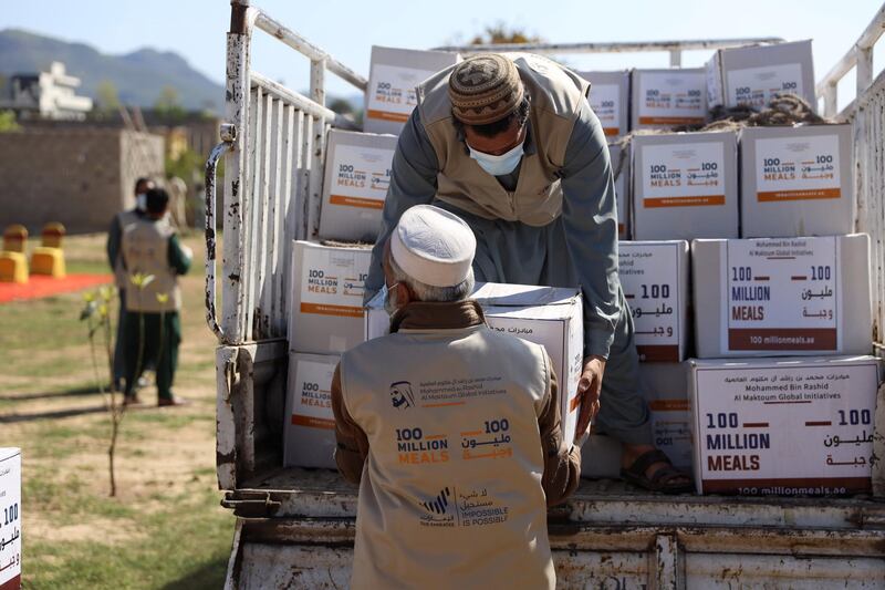 Food distribution has already begun in Jordan, Pakistan and Egypt as part of the ‚Äò100 Million Meals‚Äô campaign that aims to support disadvantaged communities across 20 countries during the holy month of Ramadan. WAM