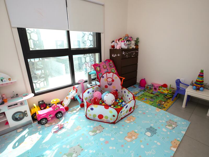 The children's play room 
