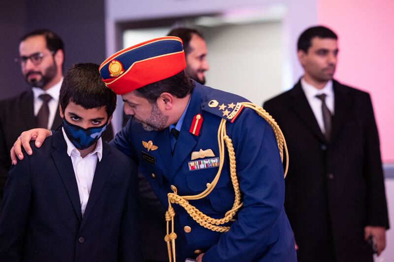 Ambassador Extraordinary and Plenipotentiary of the UAE to Australia, Butis Al Subousi, pictured in military uniform.