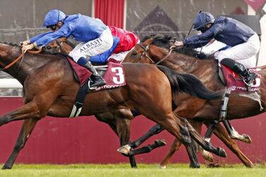 Victor Ludorum's undefeated start to career came to an end in May. Courtesy Godolphin.com