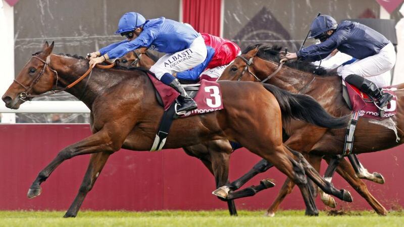 Unbeaten G1 winner Victor Ludorum looks to advertise his Classic credentials when French racing resumes at Longchamp on Monday, 11 May. Courtesy: Godolphin.com