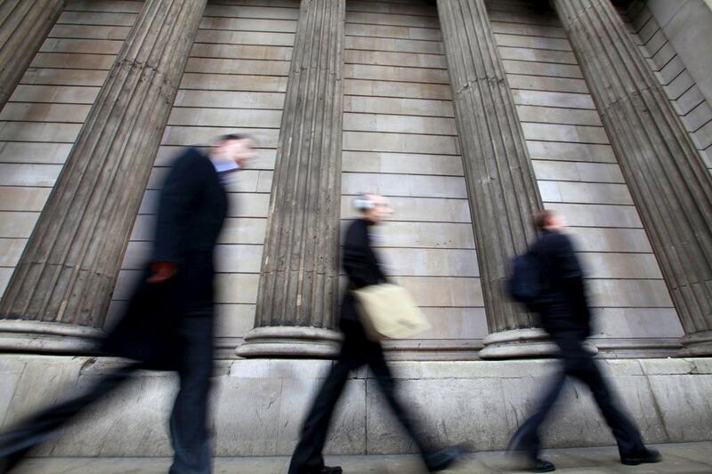 The Bank of England, in the City of London. The UK-based FICC Markets Standards Board is working to enhance regulation of electronic trading. Reuters