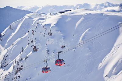 Kitzbuhel, Austria. Bergbahn AG Kitzbuhel