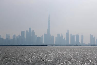 Overcast weather to clear over the next few days in Dubai and Abu Dhabi. Chris Whiteoak / The National
