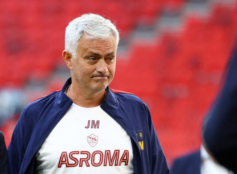 Jose Mourinho has been sacked as Roma coach. Reuters