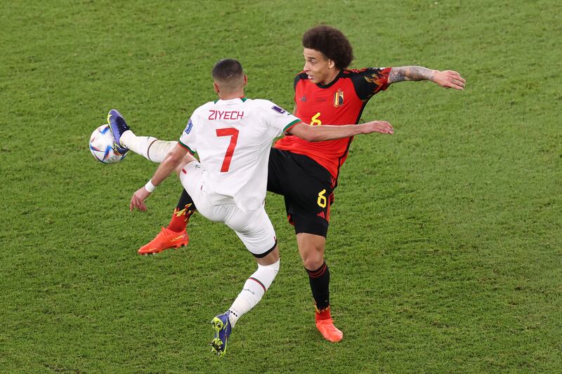 Axel Witsel 5 – Ineffective going forward from the middle, and was guilty of slowing the play down. Did his defensive duties well. Getty