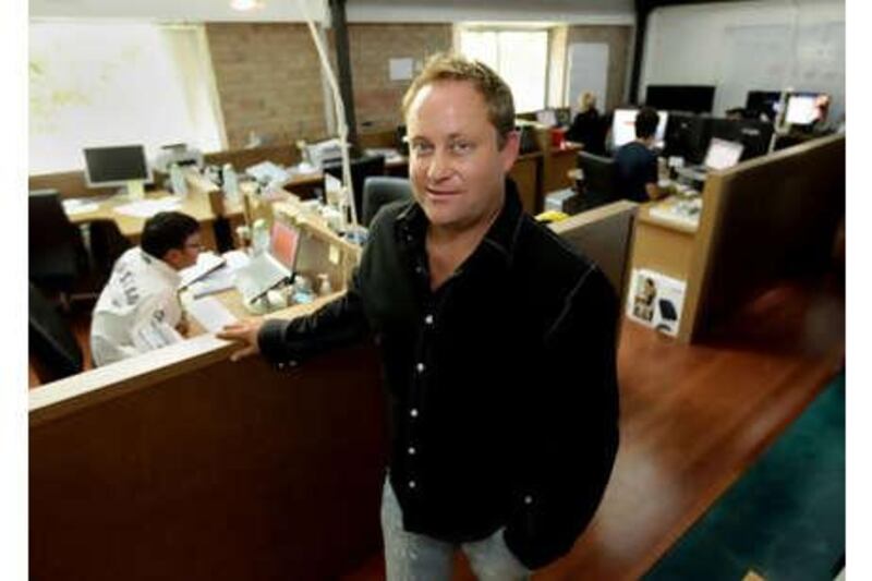 Thomas Ovesen of Done Events stands in his office at Dubai Media City. The music promoter says the typical expatriate concert-goer is becoming more sophisticated.