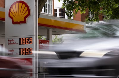 UK fuel prices rose again on Thursday bringing the cost of filling a 55-litre tank with petrol to £100.27 and £103.43 for diesel. Getty Images